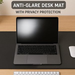 6 Anti Glare Desk mat with Privacy Protection for Office and Home Use