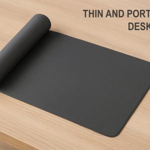 8 Thin and Portable Desk Mat for Travel and Small Workspaces